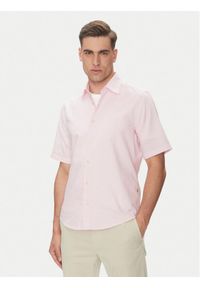 BOSS Koszula Rash_2 50537332 Różowy Regular Fit. Kolor: różowy. Materiał: bawełna