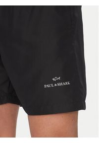 PAUL & SHARK - Paul&Shark Szorty kąpielowe 25415000 Czarny Regular Fit. Kolor: czarny. Materiał: syntetyk