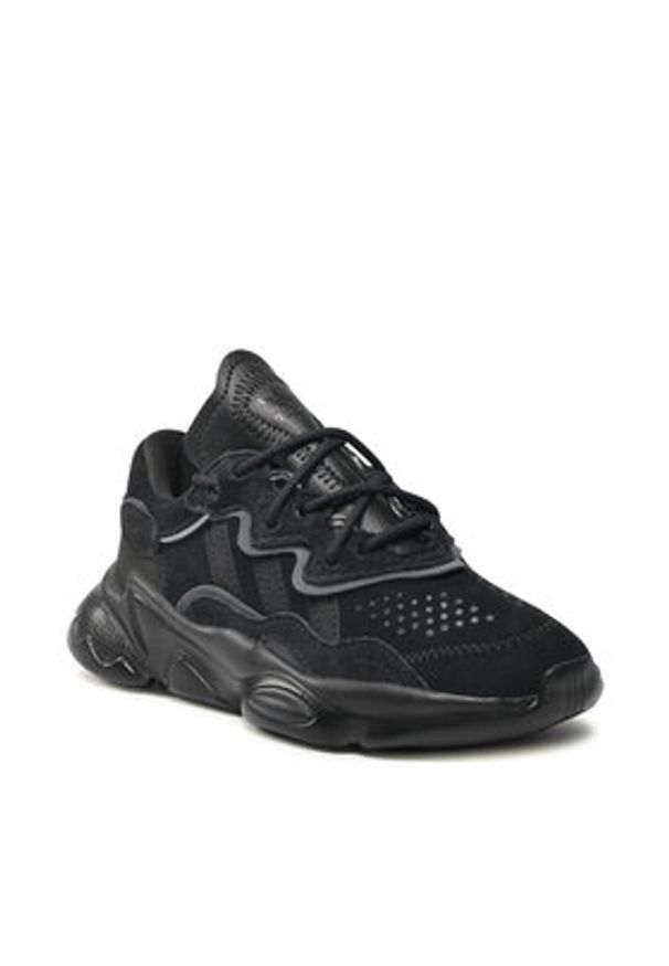 Adidas - adidas Sneakersy Ozweego C EF6298 Czarny. Kolor: czarny. Materiał: zamsz, skóra