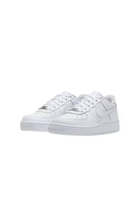 Buty do chodzenia damskie Nike Air Force 1 07. Zapięcie: sznurówki. Kolor: biały. Materiał: syntetyk, tkanina, skóra, materiał. Szerokość cholewki: normalna. Model: Nike Air Force. Sport: turystyka piesza