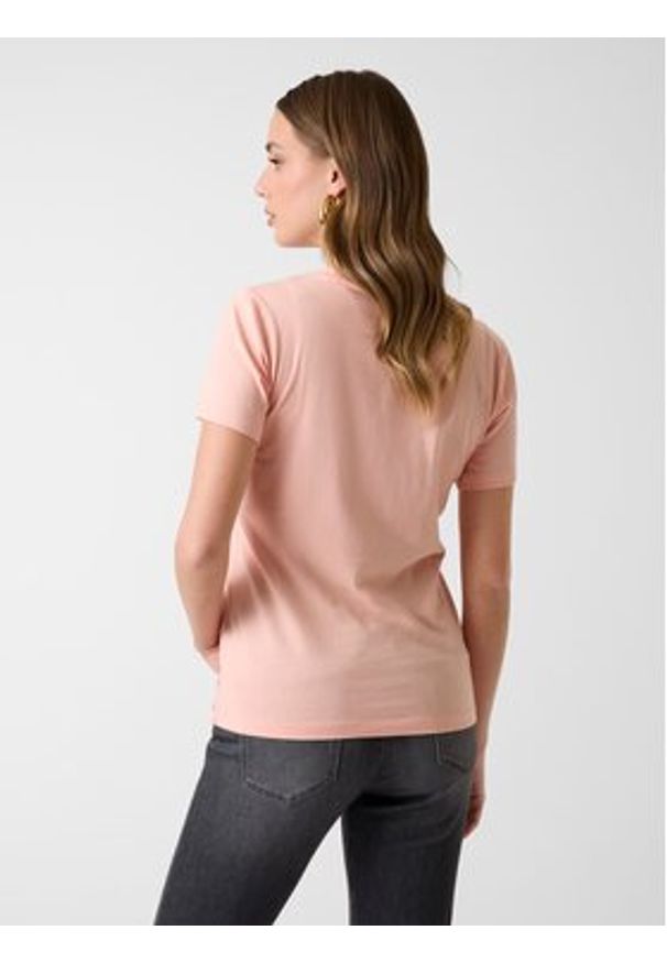 Guess T-Shirt 182375 Różowy Classic Fit. Kolor: różowy