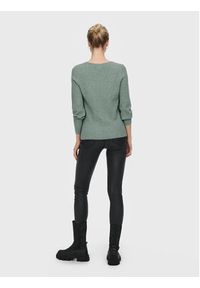 only - ONLY Sweter Atia 15230147 Zielony Regular Fit. Kolor: zielony. Materiał: wiskoza #6