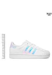 Adidas - adidas Sneakersy Superstar II J JQ2803 Biały. Kolor: biały. Materiał: skóra. Model: Adidas Superstar #4