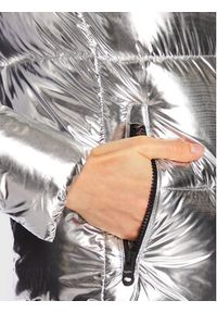 Refrigiwear - RefrigiWear Kurtka puchowa Maggy W12500 NY0188 Srebrny Slim Fit. Kolor: srebrny. Materiał: syntetyk #7