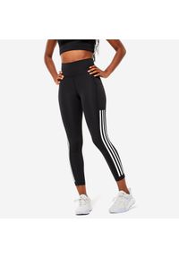 Adidas - Legginsy treningowe fitness cardio damskie ADIDAS. Materiał: tkanina. Sport: fitness