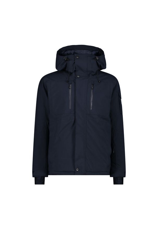 Kurtka męska narciarska męska CMP 34W3917. Kolor: niebieski, wielokolorowy, czarny. Sezon: zima. Sport: narciarstwo