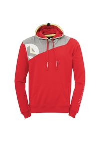 KEMPA - Bluza z kapturem Kempa Core 2.0. Typ kołnierza: kaptur. Kolor: wielokolorowy, szary, czerwony. Sport: fitness, piłka ręczna #1