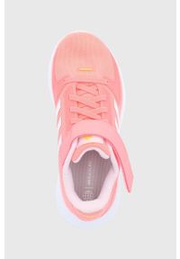 Adidas - adidas - Buty dziecięce Runfalcon 2.0 GV7754. Nosek buta: okrągły. Zapięcie: rzepy. Kolor: różowy. Materiał: materiał, guma #5