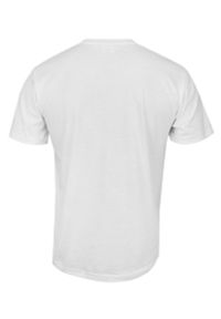 Stedman - Biały T-Shirt Męski Bez Nadruku -STEDMAN- 100% Bawełna, Koszulka, Krótki Rękaw, Basic, U-neck. Okazja: na co dzień. Kolor: biały. Materiał: bawełna. Długość rękawa: krótki rękaw. Długość: krótkie. Styl: casual #2