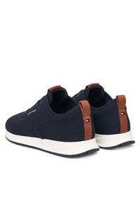 TOMMY HILFIGER - Tommy Hilfiger Sneakersy Newport 3D Premium FM0FM05527 Granatowy. Kolor: niebieski. Materiał: materiał #3