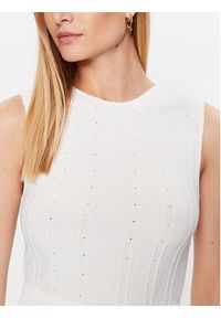 Blugirl Blumarine Sukienka koktajlowa RA3055-MA55N Biały Regular Fit. Kolor: biały. Materiał: syntetyk. Styl: wizytowy #5