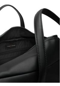TOMMY HILFIGER - Tommy Hilfiger Torba Th Flag Duffle AM0AM14007 Czarny. Kolor: czarny. Materiał: skóra #5