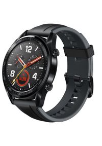 HUAWEI - Huawei smartwatch GT Sport, Czarny. Rodzaj zegarka: smartwatch. Kolor: czarny. Styl: sportowy #1