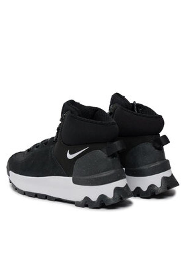 Nike Sneakersy City Classic DQ5601 001 Czarny. Kolor: czarny. Materiał: skóra