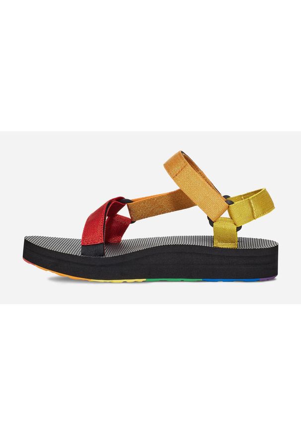 Sandały damskie Teva Universal Pride. Zapięcie: pasek. Kolor: wielokolorowy. Wzór: kolorowy. Sezon: lato