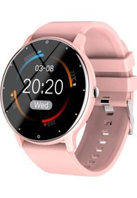 Smartwatch Rubicon SmartWatch Rubicon RNCF01 różowy. Rodzaj zegarka: smartwatch. Kolor: różowy
