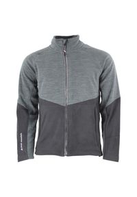 PEAK MOUNTAIN - Polar Peak Mountain Crocus. Typ kołnierza: kołnierzyk stójkowy. Kolor: szary. Materiał: polar. Sezon: zima. Styl: wakacyjny #1