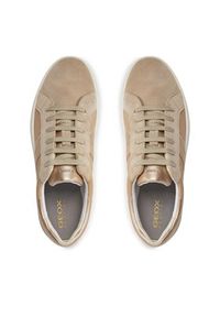 Geox Sneakersy D Meleda D36UGB 08522 C6738 Brązowy. Kolor: brązowy. Materiał: skóra #4