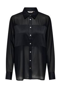 only - ONLY Koszula Star 15360299 Czarny Regular Fit. Kolor: czarny. Materiał: syntetyk #3