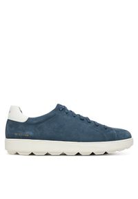 Geox Sneakersy U Spherica Ecub-1 U45GPC 00022 C4005 Granatowy. Kolor: niebieski. Materiał: zamsz, skóra