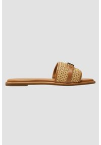Michael Kors - MICHAEL KORS Brązowe klapki Ember, Rozmiar 39,5. Kolor: brązowy #1