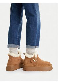 Badura Śniegowce EO-CALI-TS6287-01 Brązowy. Kolor: brązowy. Materiał: skóra, zamsz #2