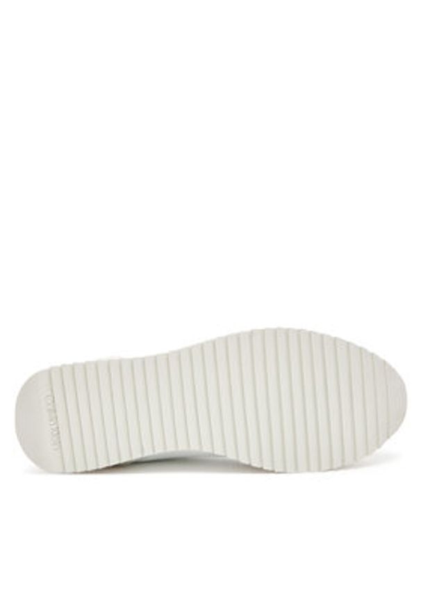 Calvin Klein Jeans Sneakersy Runner Laceup Mg Nylon Mix YW0YW01828 Biały. Kolor: biały. Materiał: materiał