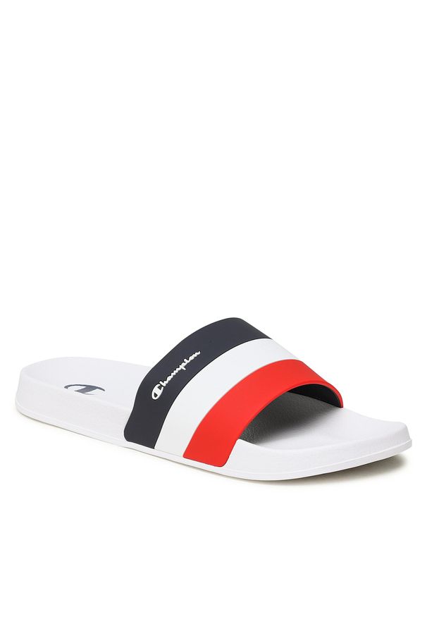 Klapki Champion S22049-WW001 WHT. Kolor: biały