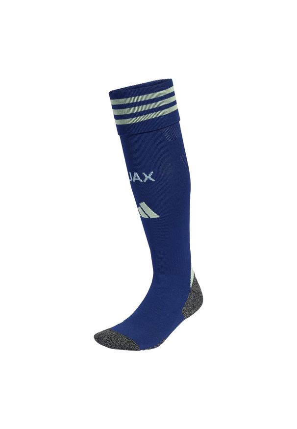 Adidas - Getry Ajax Amsterdam 25/26 Away. Kolor: niebieski. Sport: piłka nożna