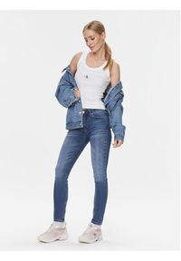 Calvin Klein Jeans Jeansy J20J222447 Niebieski Skinny Fit. Kolor: niebieski