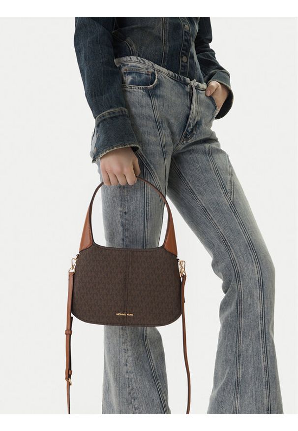 MICHAEL Michael Kors Torebka 30R6G0XL1B Brązowy. Kolor: brązowy. Materiał: skórzane