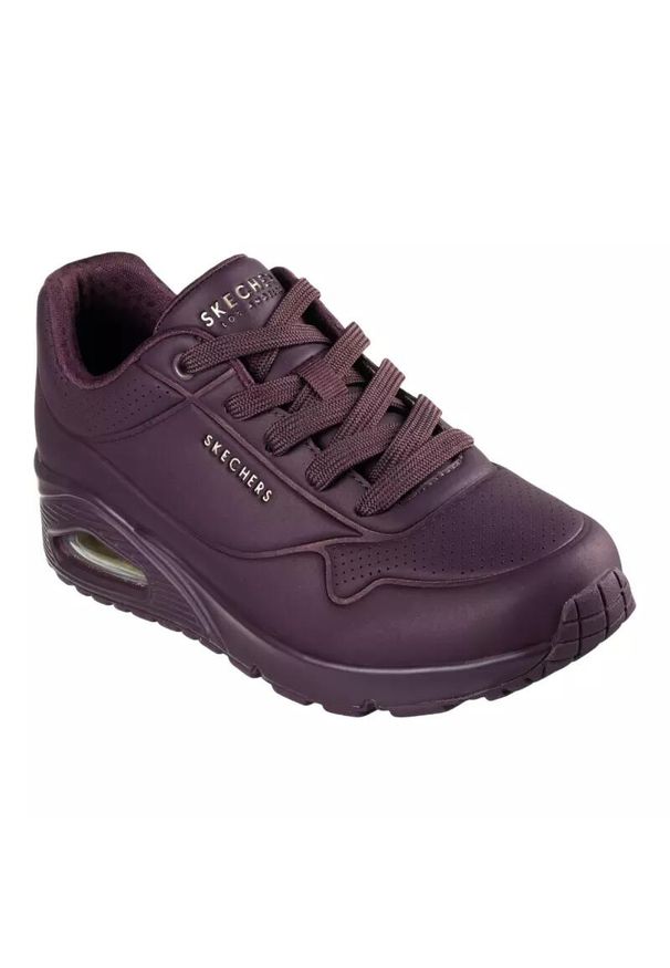 skechers - Baskets Femme UNO - STAND ON AIR Bordeaux SKECHERS. Kolor: czerwony
