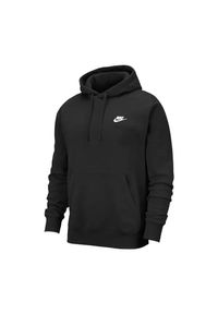 Bluza sportowa męska Nike Club Hoodie PO. Typ kołnierza: kaptur. Kolor: czarny