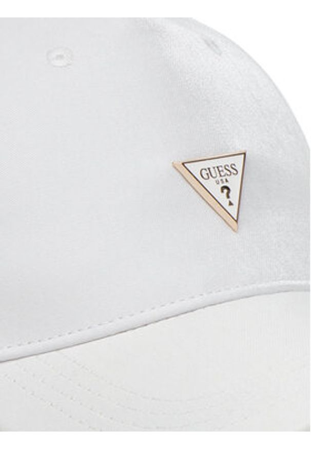 Guess Czapka z daszkiem AW5283 COT01 Biały. Kolor: biały. Materiał: bawełna, materiał
