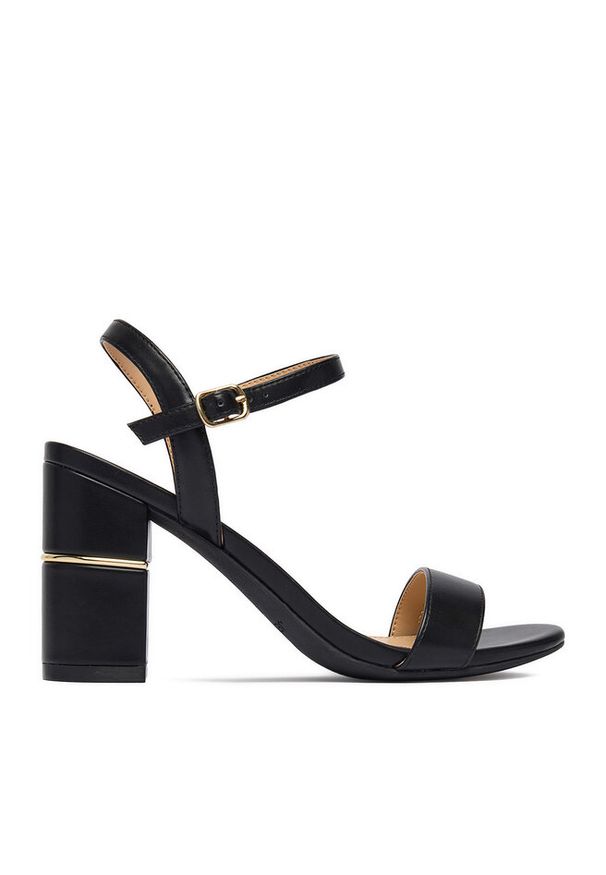 Jenny - Sandały JENNY. Kolor: czarny