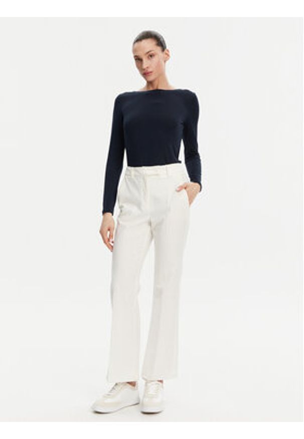 Tom Tailor Bluzka 1046003 Granatowy Regular Fit. Kolor: niebieski