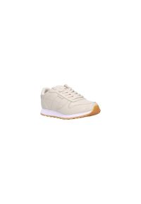 skechers - Buty na co dzień damskie SKECHERS OG 85 OLD SHOOL COOL eko skóra. Okazja: na co dzień. Kolor: biały, czarny. Materiał: skóra