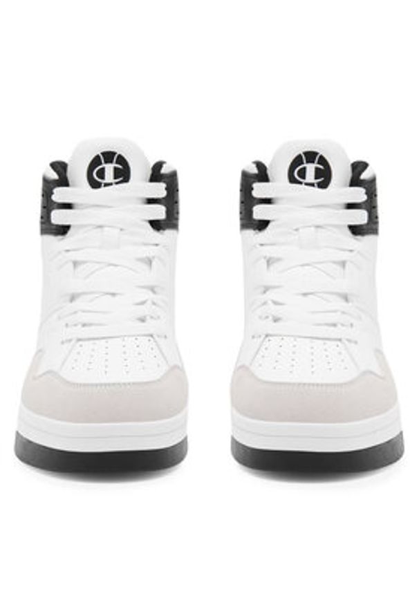 Champion Sneakersy Heritage Glory Mid S22323-WW001 Biały. Kolor: biały. Materiał: syntetyk