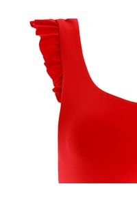 AGUA BENDITA - Czerwony jednoczęsciowy strój kąpielowy Nicolette Voila. Kolor: czerwony. Wzór: aplikacja #5