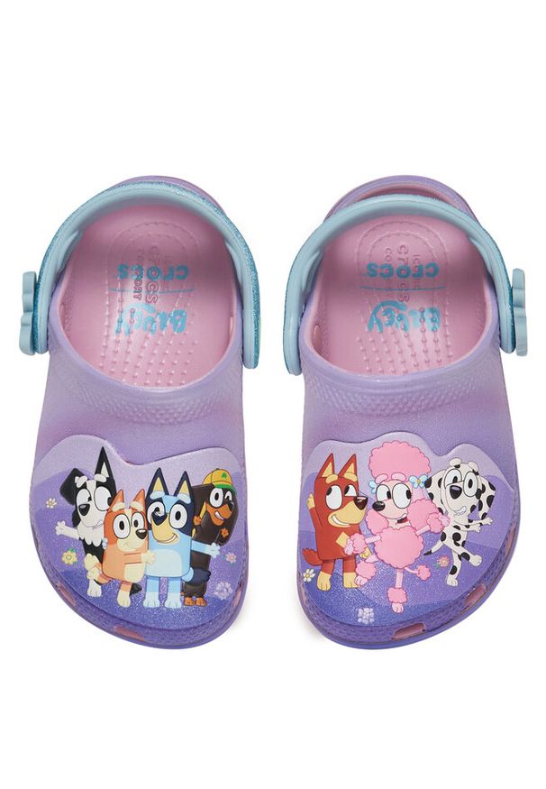 Klapki Crocs. Wzór: kolorowy