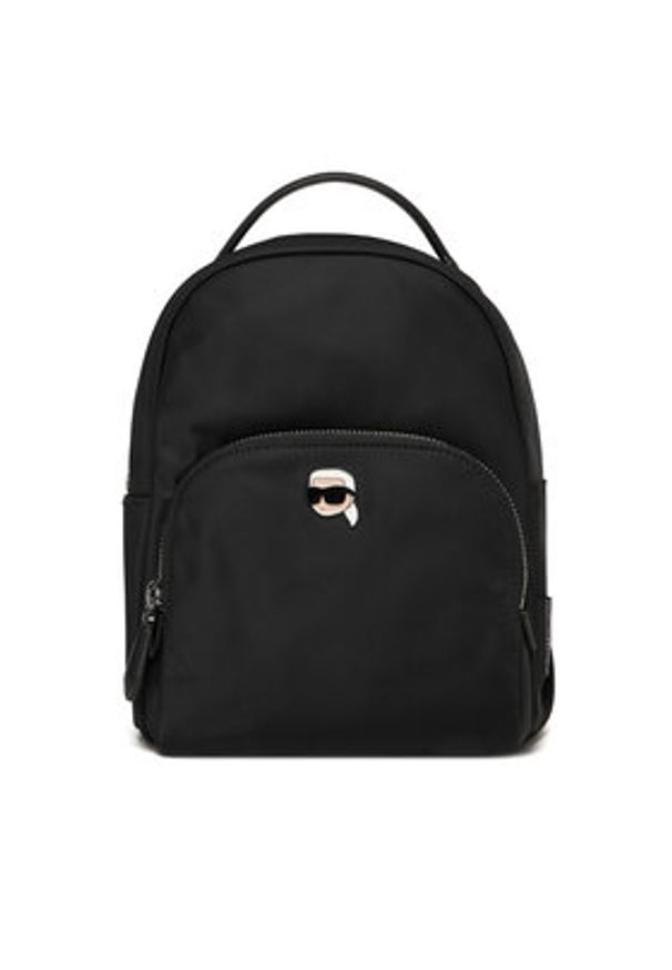 Karl Lagerfeld - KARL LAGERFELD Plecak A4W30251 Czarny. Kolor: czarny. Materiał: skóra