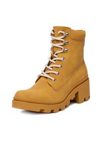 DeeZee Trzewiki 23880A-2-CAMEL PU Brązowy. Kolor: brązowy. Materiał: materiał #8