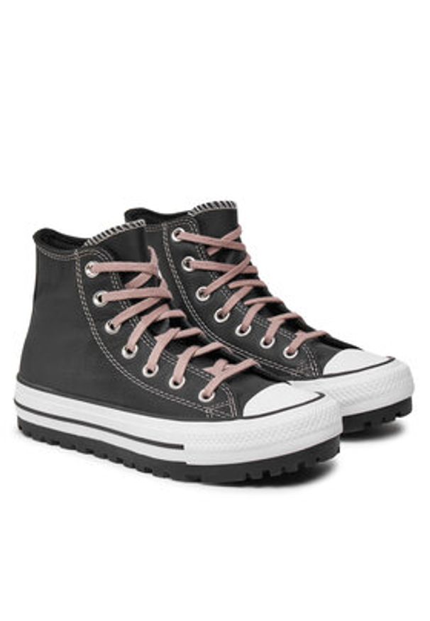 Converse Trampki Chuck Taylor All Star City Trek A09490C 001 Czarny. Kolor: czarny. Materiał: materiał