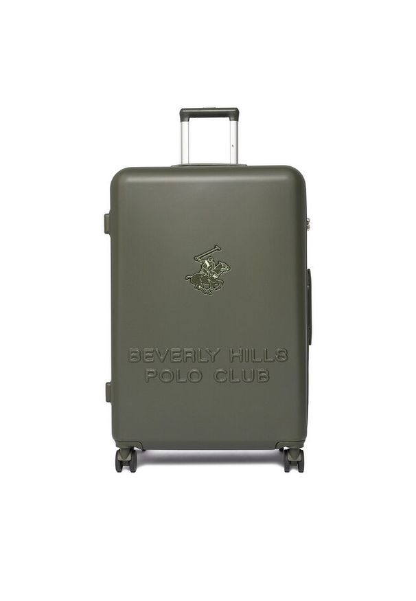 Walizka duża Beverly Hills Polo Club. Kolor: brązowy