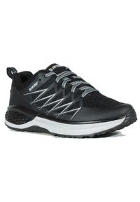 Hi-tec - Męskie Buty Do Chodzenia Na Świeżym Powietrzu Trail Destroyer. Kolor: czarny. Sport: turystyka piesza