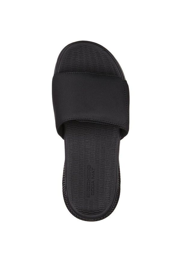 skechers - Klapki męskie Skechers GO Consistent 229033BBK. Kolor: czarny. Materiał: materiał, skóra ekologiczna. Model: Skechers Sport. Sport: pływanie