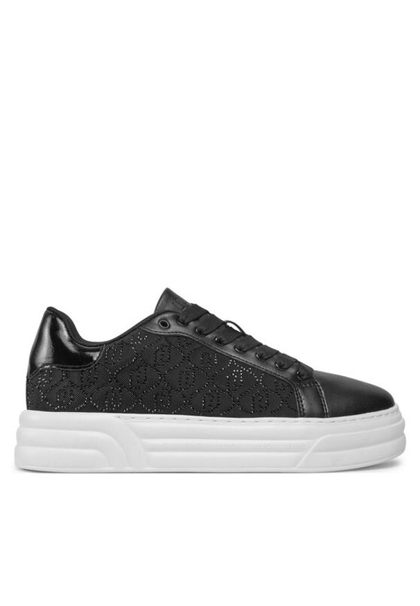 Liu Jo Sneakersy Cleo 12 BA4013 EX237 Czarny. Kolor: czarny. Materiał: materiał