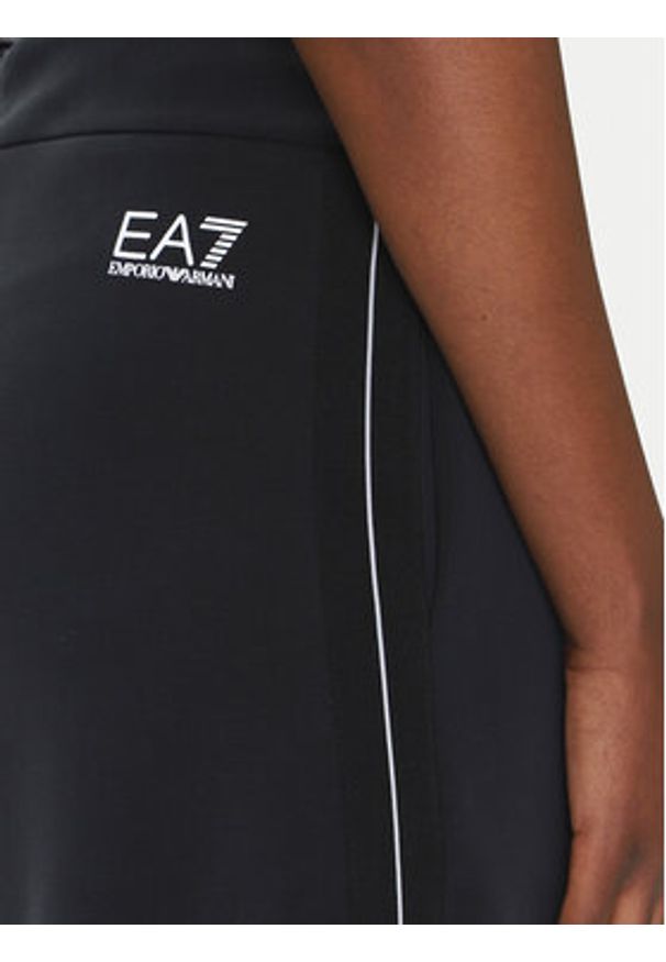 EA7 Emporio Armani Szorty materiałowe 7W000176 AF12643 UC001 Czarny Regular Fit. Kolor: czarny. Materiał: materiał