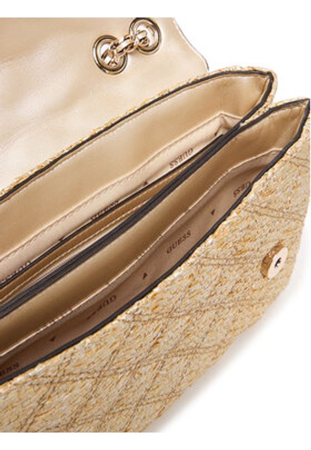 Guess Torebka Giully II HWQW96 73200 Złoty. Kolor: złoty