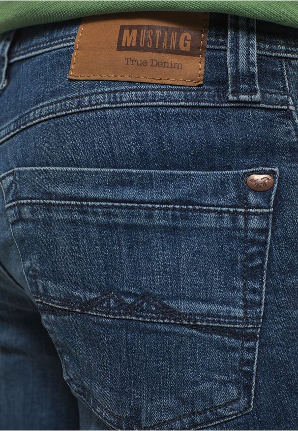 Mustang - MUSTANG WASHINGTON MĘSKIE SPODNIE JEANSOWE JEANSY DENIM BLUE 1012441 5000 883